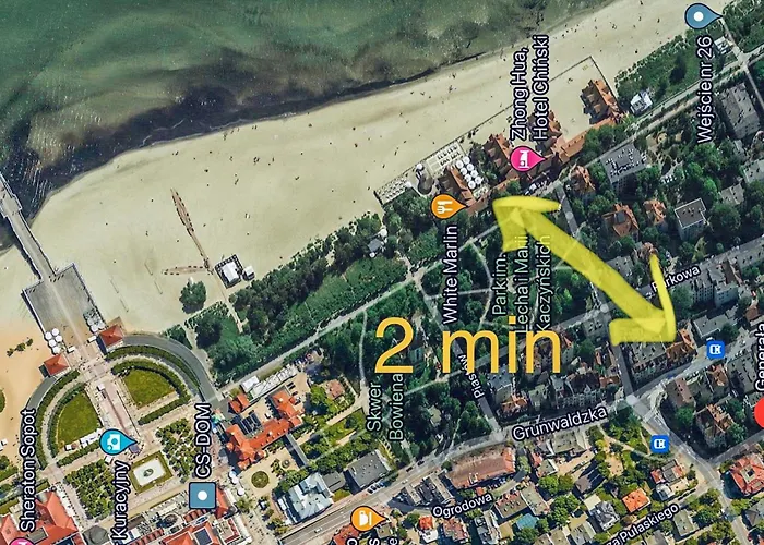 C 200m Do Plaży Sopot
